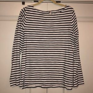 Banana Republic Striped Boatneck